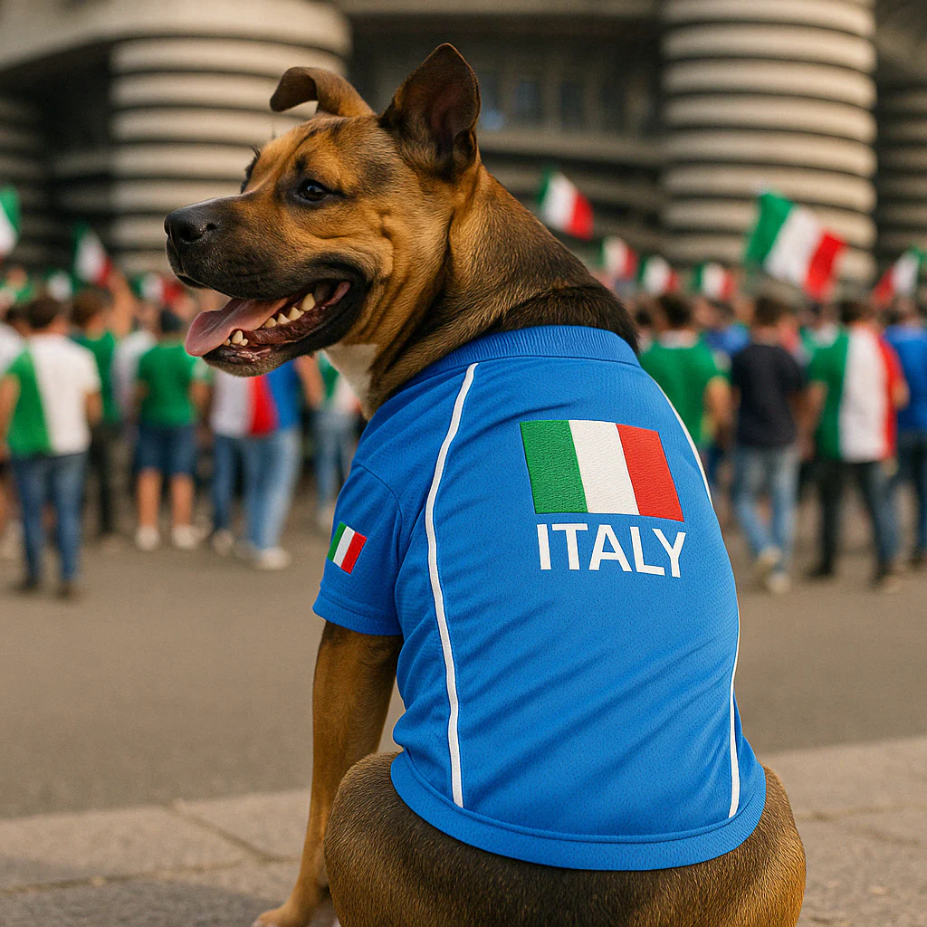 Parisian Italy Dog Jersey