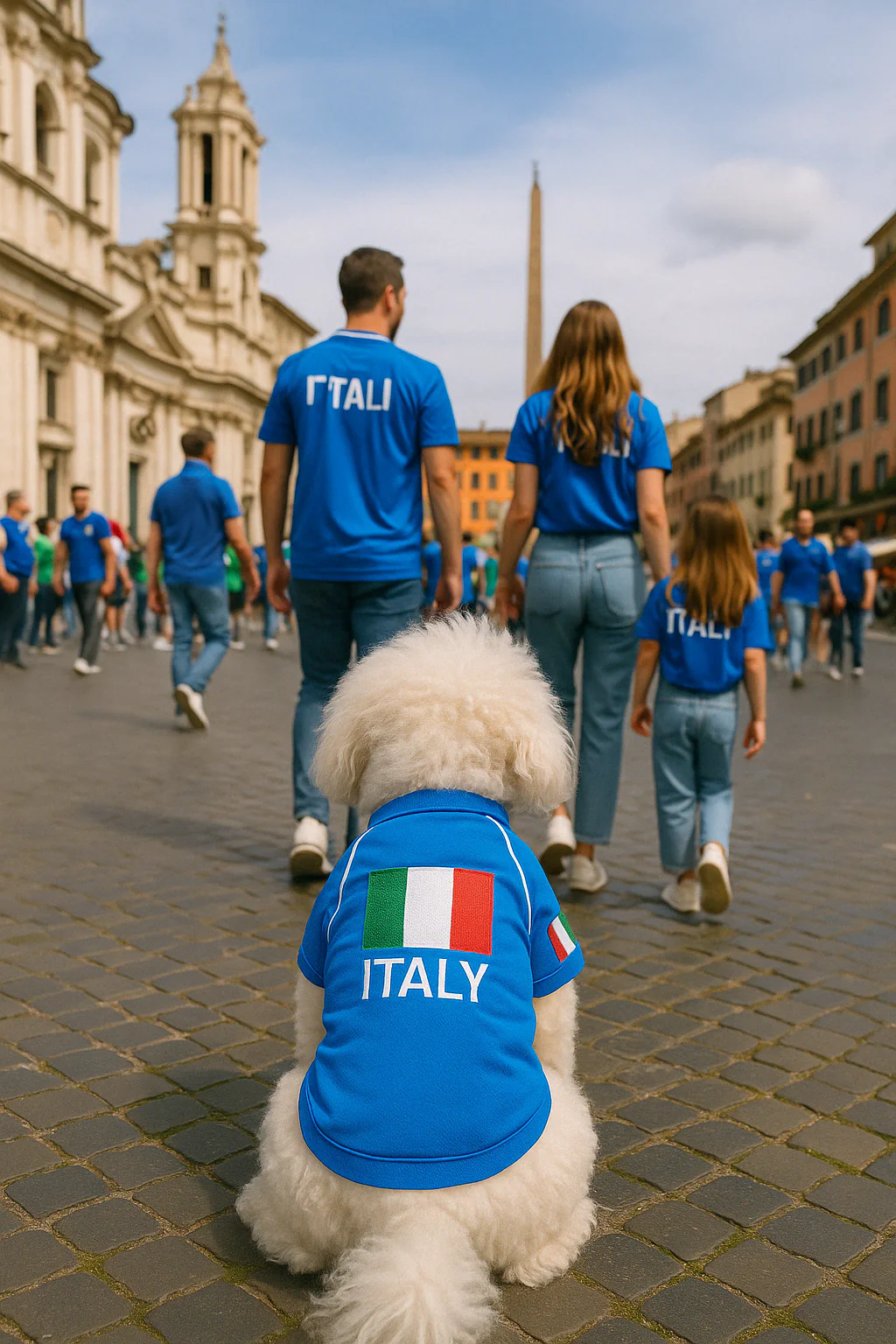 Parisian Italy Dog Jersey