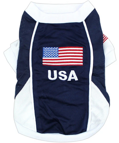 Parisian USA Dog Jersey