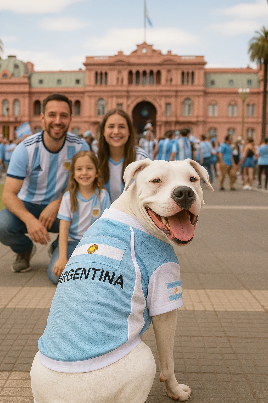 Parisian Pet Team Argentina Dog Jersey
