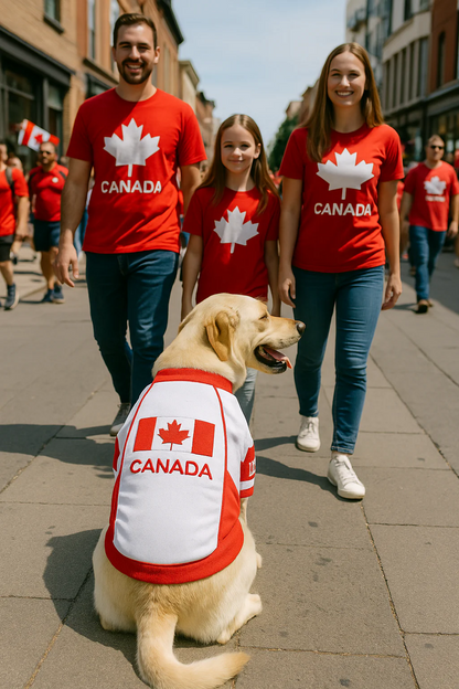 Parisian Pet Team Canada Dog Jersey