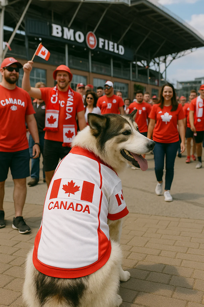 Parisian Pet Team Canada Dog Jersey