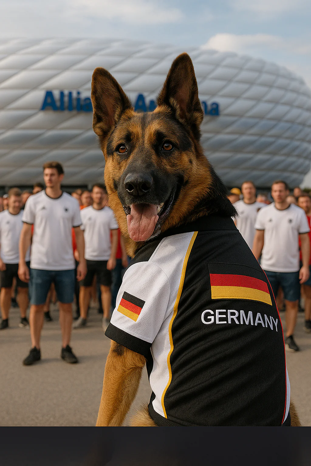 Parisian Pet Team Germany Dog Jersey